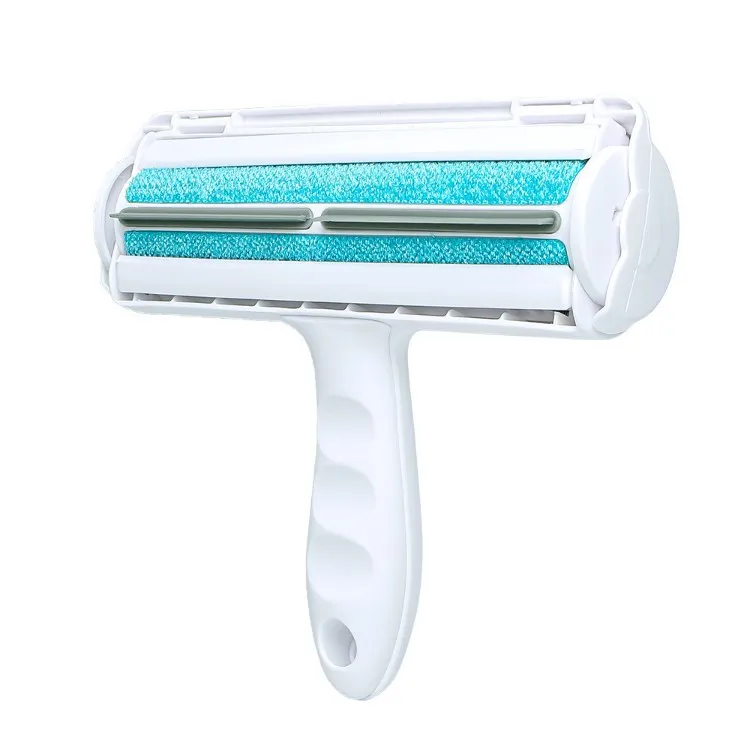Pet Hair Remover Roller – Washable Reusable Lint Roller, Electrostatic Cat & Dog Fur Removal Tool for Clothes, Furniture & Sofas
